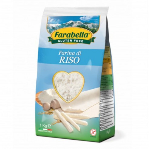 Farabella Farina di Riso, 1000g Senza Glutine