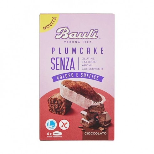 Bauli Plumcake al Cioccolato 132g Senza Glutine