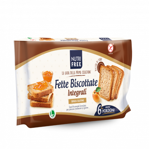 nutrifree Slices Whole Grain Biscuits 225g Gluten Free