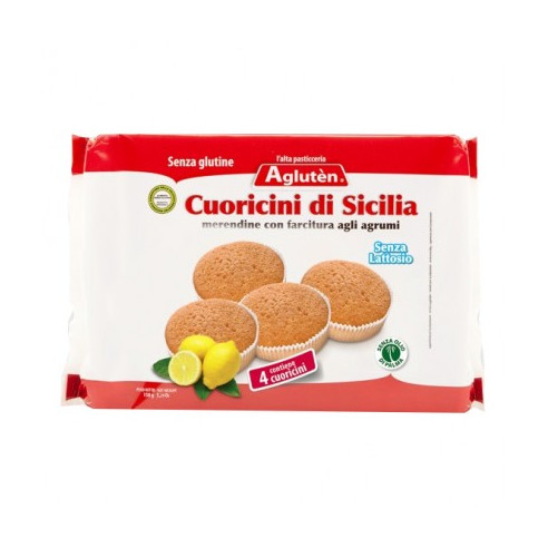 Agluten Cuoricini di Sicilia, 150g (4x37,5g) Glutenfrei