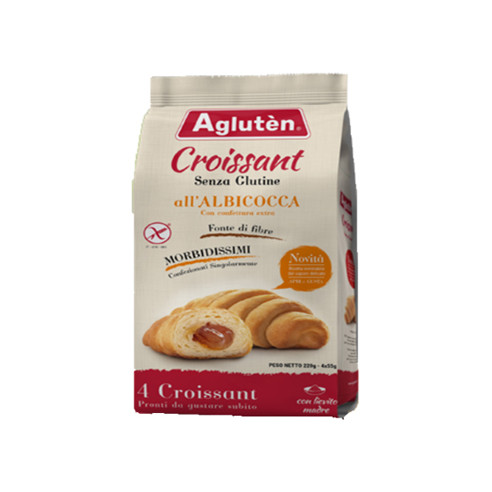 Agluten Aprikosen Croissant, 220g (4x55g) Glutenfrei