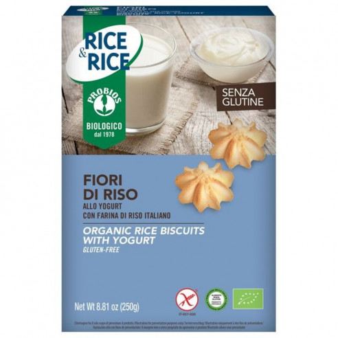 PROBIOS Fiori di Riso allo Yogurt 250g Senza Glutine