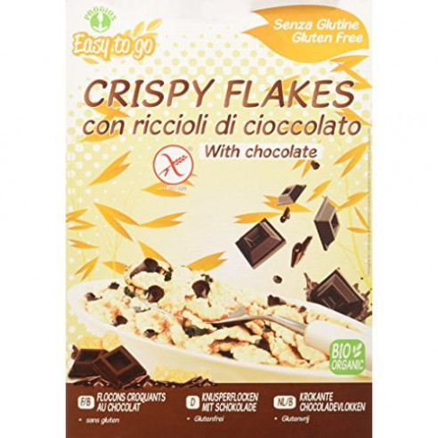PROBIOS Crispy Flakes con Riccioli di Cioccolato 300g Senza