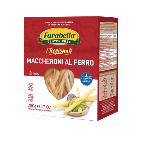 Farabella Macaroni mit Eisen, 200g Glutenfrei