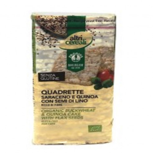 PROBIOS Quadrette Gallette Saraceno and Quinoa 130g Gluten Free
