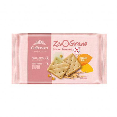 Galbusera Crackers ZeroGrano 320g Gluten Free