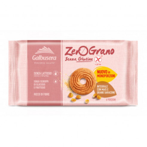 Galbusera - ZeroGrano Vollkorn-Shortbread 220g Glutenfrei
