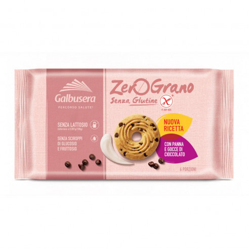 Galbusera Cream Shortbread und Schokoladenstückchen 220g