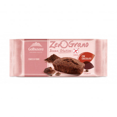 Galbusera ZeroGrano PlumCake Cioccolato 148g Senza Glutine