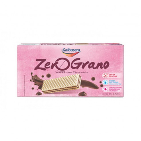 Galbusera ZeroGrano Chocolate Wafer 180g Gluten Free