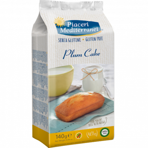 PIACERI MEDITERRANEI Plum Cake 140g (4x35g) Gluten Free