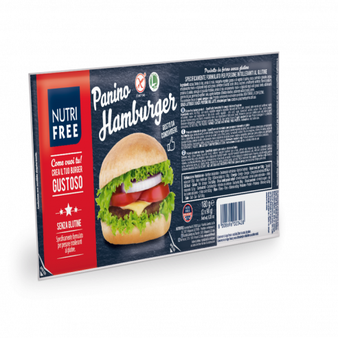 NutriFree Hamburger Sandwich 180g (90gx2) Glutenfrei