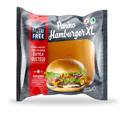 nutrifree Hamburger XL Sandwich 100g Gluten Free
