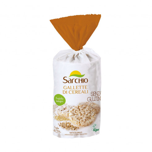 Sarchio Cereal Cakes, 100g Gluten Free